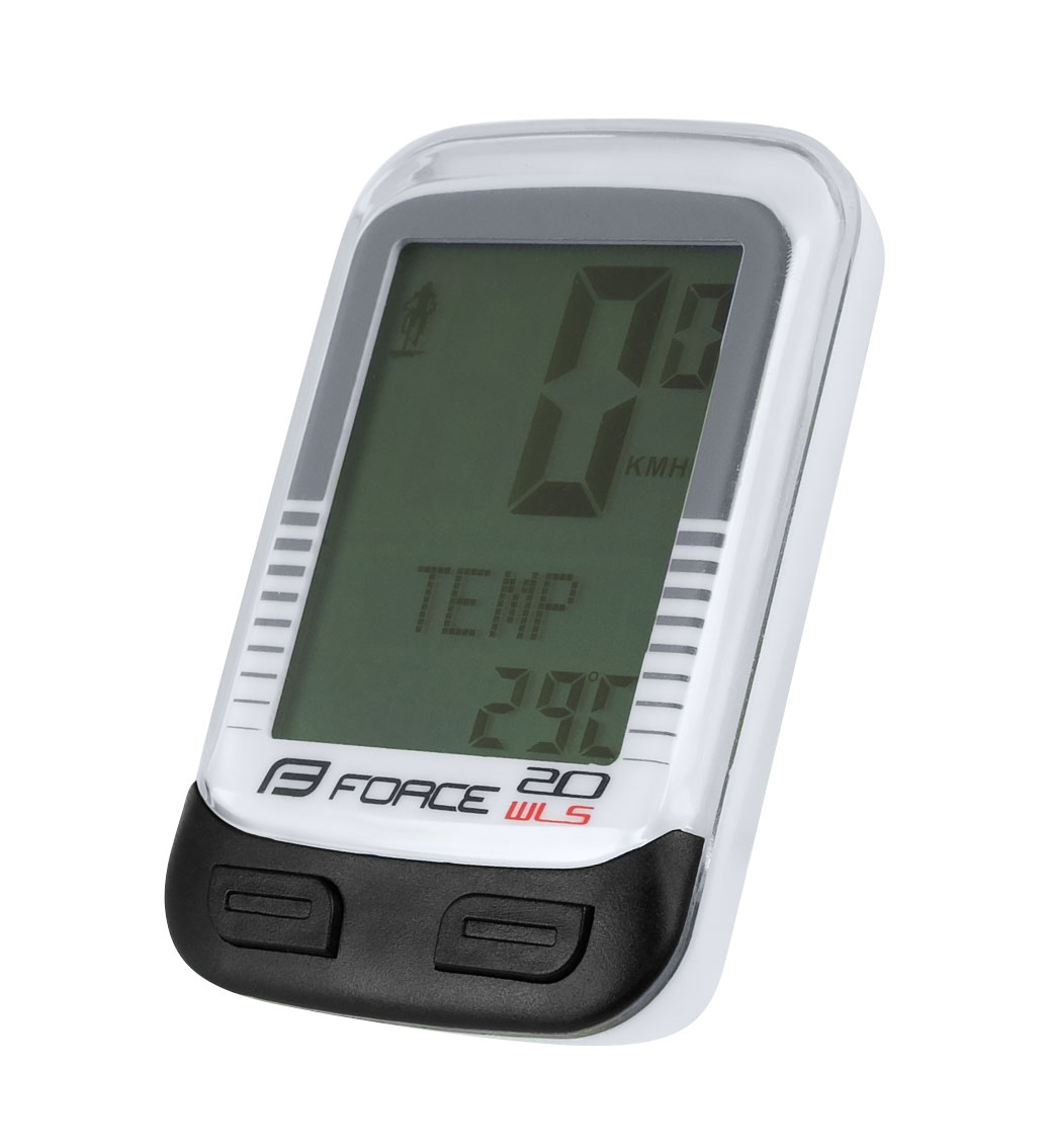 Велокомпьютер Force WLS 20 39134 (белый)
